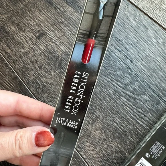 Smashbox Brushes 5 Count NWT New Blush, eye, lip, brow, smudge, smoke red black - Picture 8 of 8